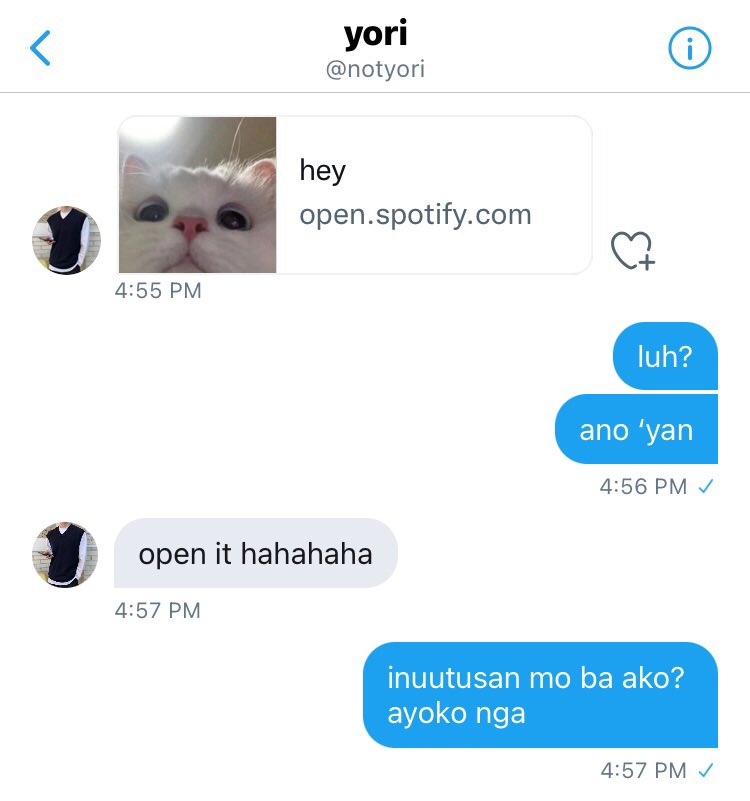 hirayaharu's tweet photo. yorella au wherein yori just recently admitted his feelings for estella and he finds a way to ask her out— a spotify playlist (1/3) https://t.co/hoEVyJtwO0