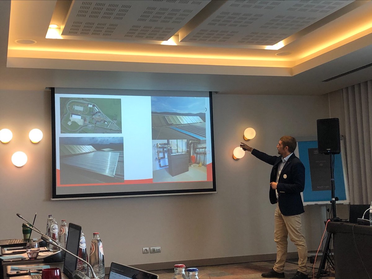 Fedarene's tweet photo. What are the #technologies used by the #RELaTED_project partners in the pilot sites?🔧 Antonio Garrido Marijuán from @tecnalia
is telling us all about them! https://t.co/rjHDszjCbq