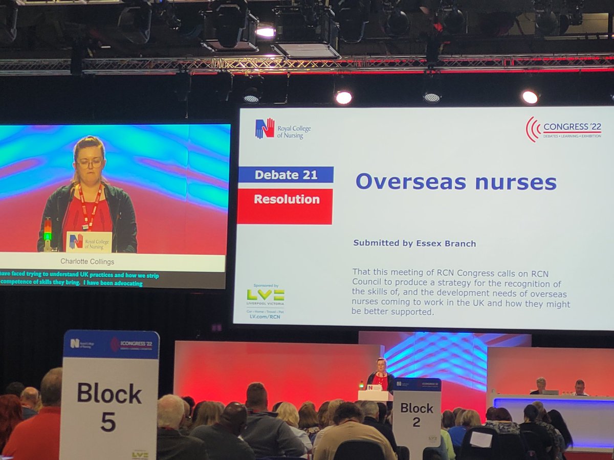 Good work Charlotte! <a href="/RCNEastern/">RCN Eastern</a> region are proud 

#overseasnurses @RCNNorfolk #RCN22 #RCNCongress22