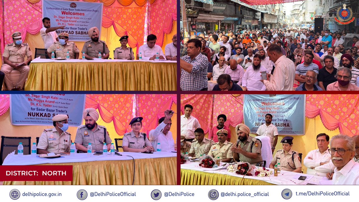 DCP North Delhi tweet media