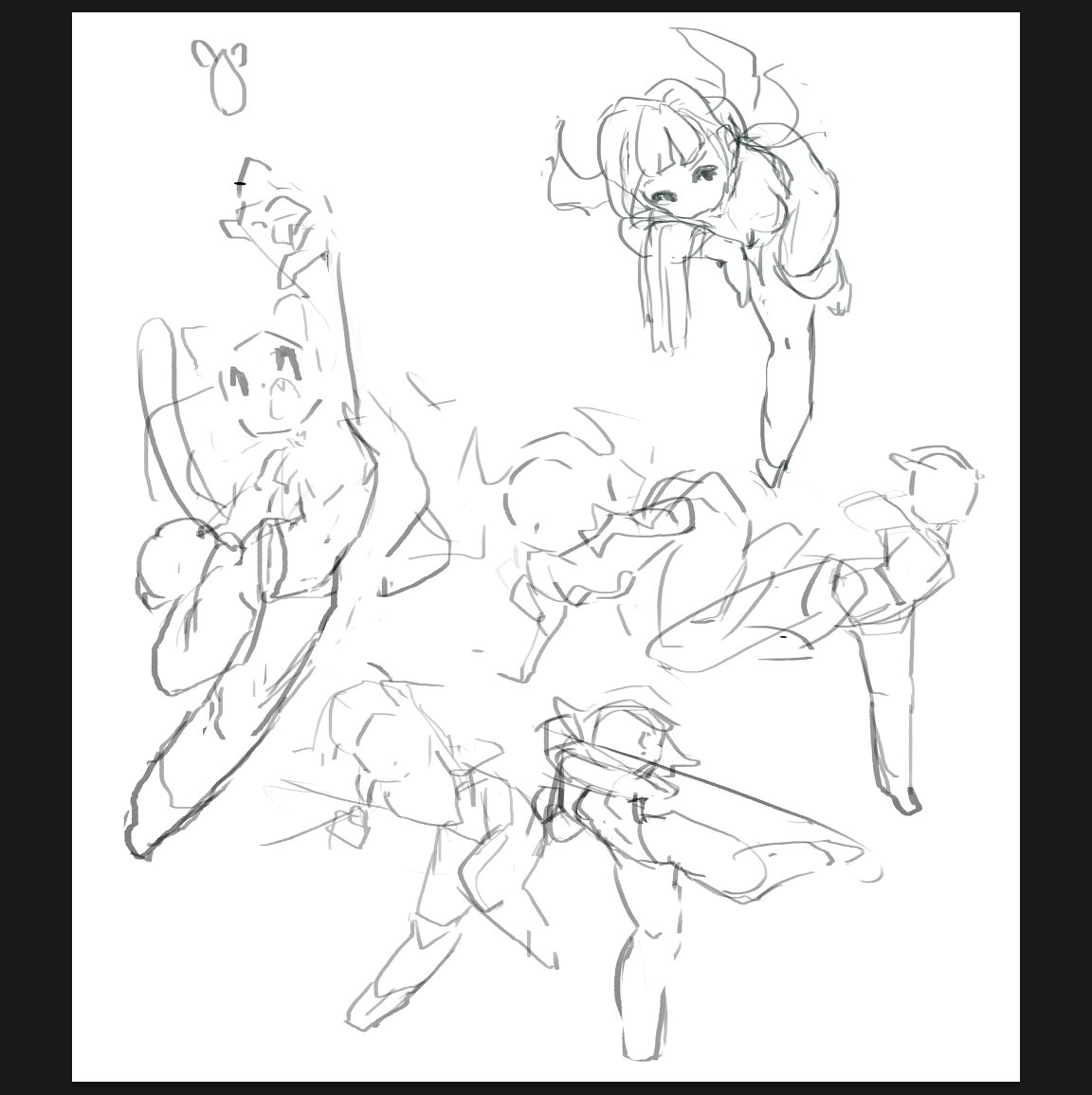 Proportion Rough Sketch
I LOVE CAPCOM 🥰