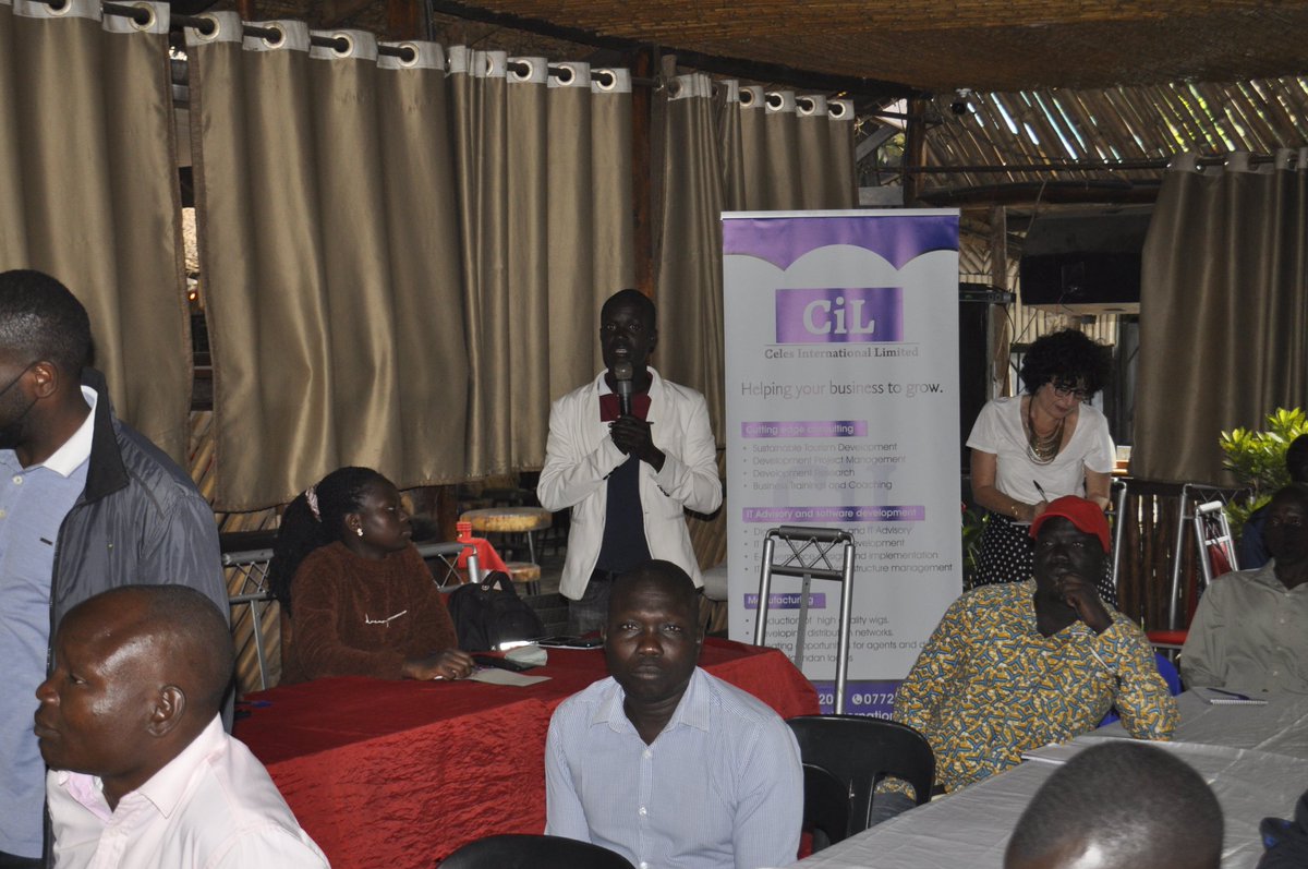celesgroup's tweet photo. Cohort 3 of the EC entrepreneurship training of members from ECD and Tourism.

Aria city, West Nile https://t.co/iyVNXnFleO