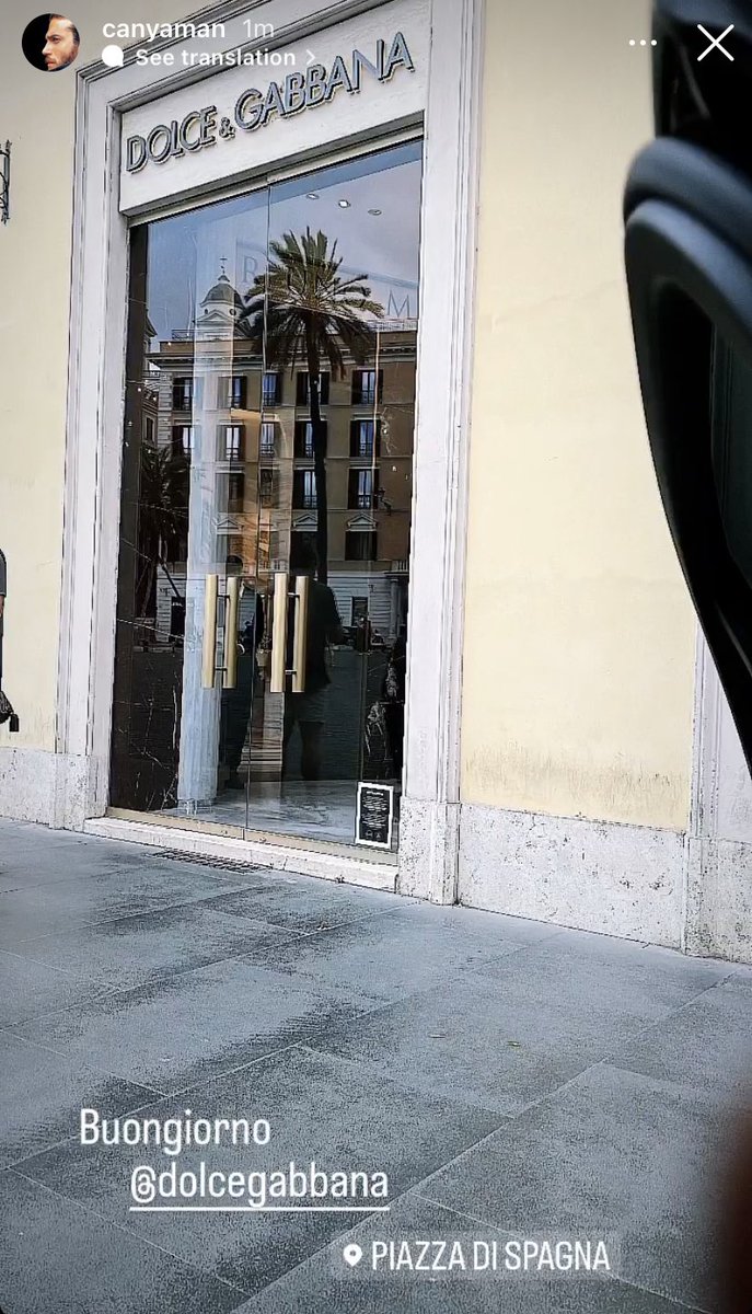 📸NEW| #CanYaman IG Story

Good morning 

Dolce &amp; Gabbana