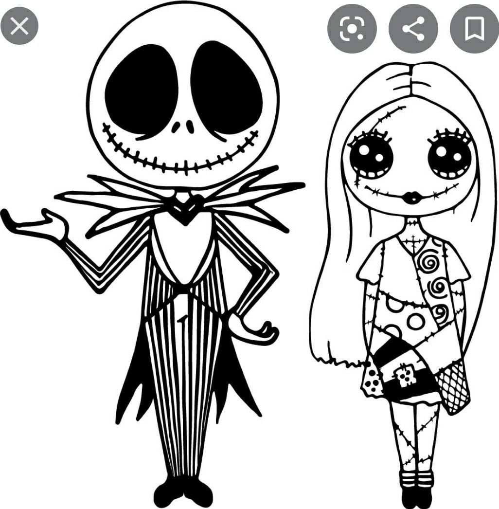 Cool Coloring on Twitter: "Baby Jack And Sally Coloring Pages at https