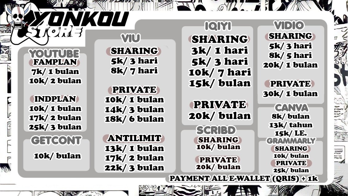 halo!   ๑ 𝆹ֹ ꒰ ᐢ⸝⸝•༝•⸝⸝ᐢ ꒱ ֺ 𝅃   
bosan dengan fitur gratis dari aplikasimu? ingin menikmati layanan tak terbatas yang hanya bisa dimiliki oleh user premium? 

✦ ding! 

dapatkan upgrade app prem di <a href="/Denjc/">Julian</a> dengan harga terjangkau. 💛🔔 selamat berbelanja!