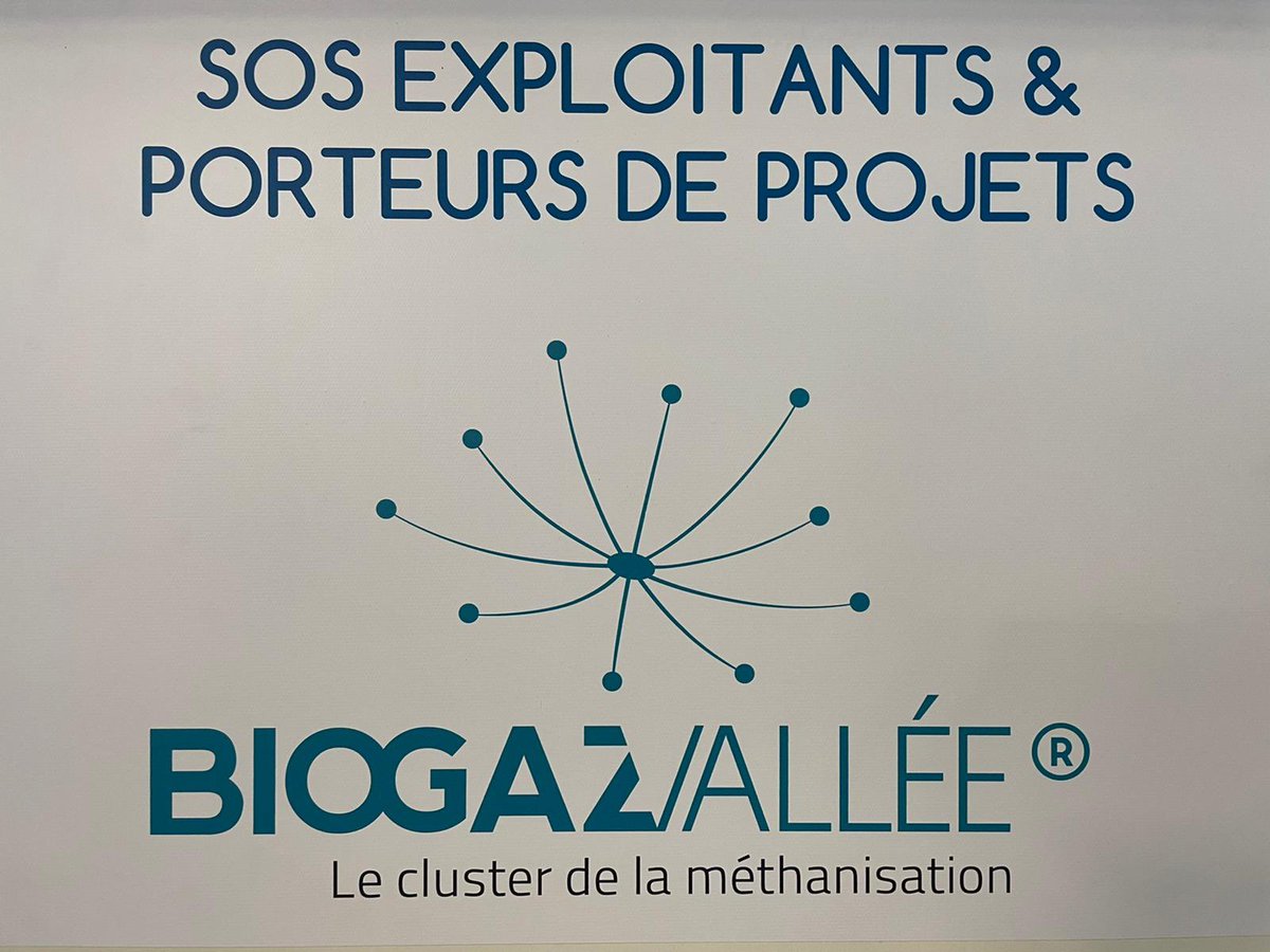 Vous recherchez des infos et des contacts sur le #biogaz et la #méthanisation ? <a href="/BiogazVallee/">Biogaz Vallée®</a> est là pour vous => Stand 1G42 salon <a href="/expobiogaz/">Expobiogaz</a> à Bordeaux Dernier jour de salon aujourd’hui alors c’est maintenant ! #IciOnAccélère #biométhane