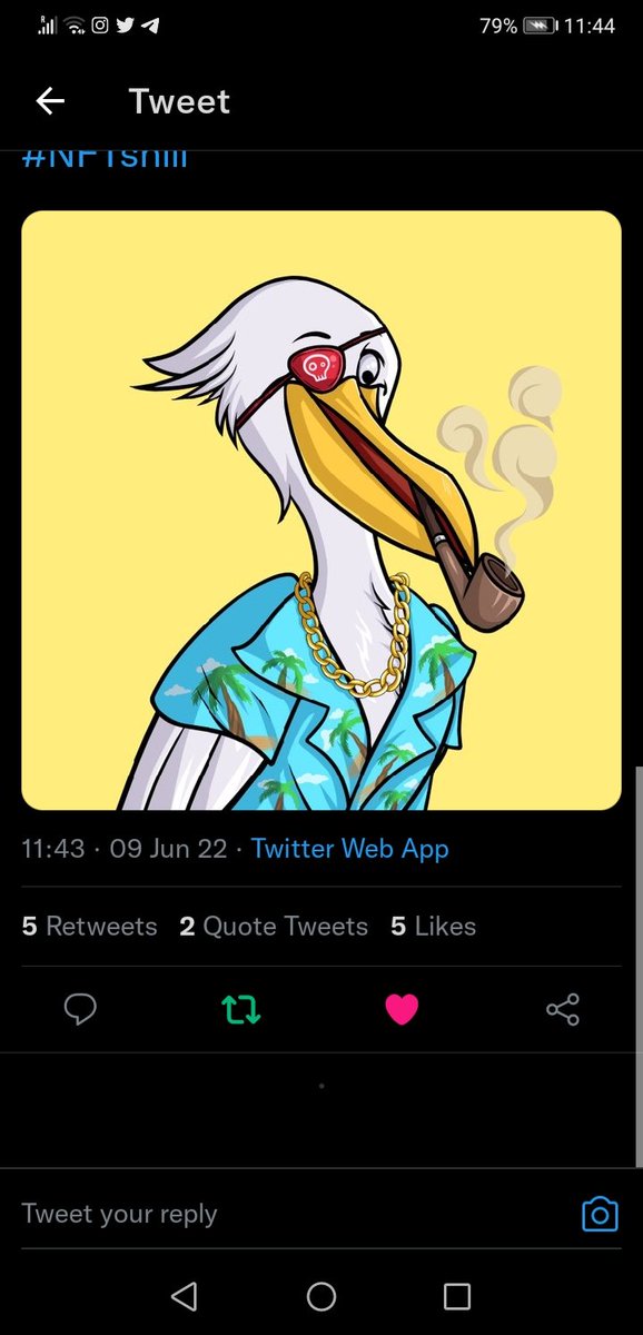 MacMofasNFT's tweet photo. @okaypelicans Let's goo https://t.co/pU83kyAtZ9