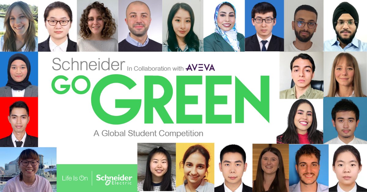 Congratulations to the 2022 Schneider Go Green Finalists! 🎉 8 teams pitched bold ideas for an innovative and sustainable future in their regions, and they will soon compete in the global finals. We wish them good luck! spr.ly/61103zZz5z #SchneiderGoGreen #WhatsYourBoldIdea