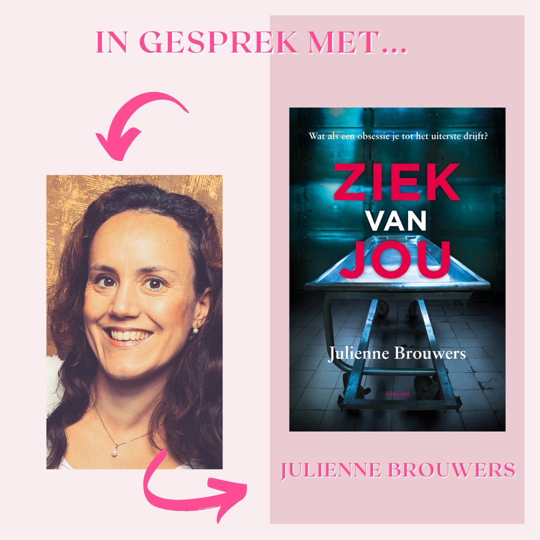 INTERVIEW Onlangs verscheen de thriller Ziek van jou van <a href="/JulienneAuthor/">JulienneBrouwers</a> Wij gingen in gesprek met haar: vrouwenthrillers.nl/index.php?page…