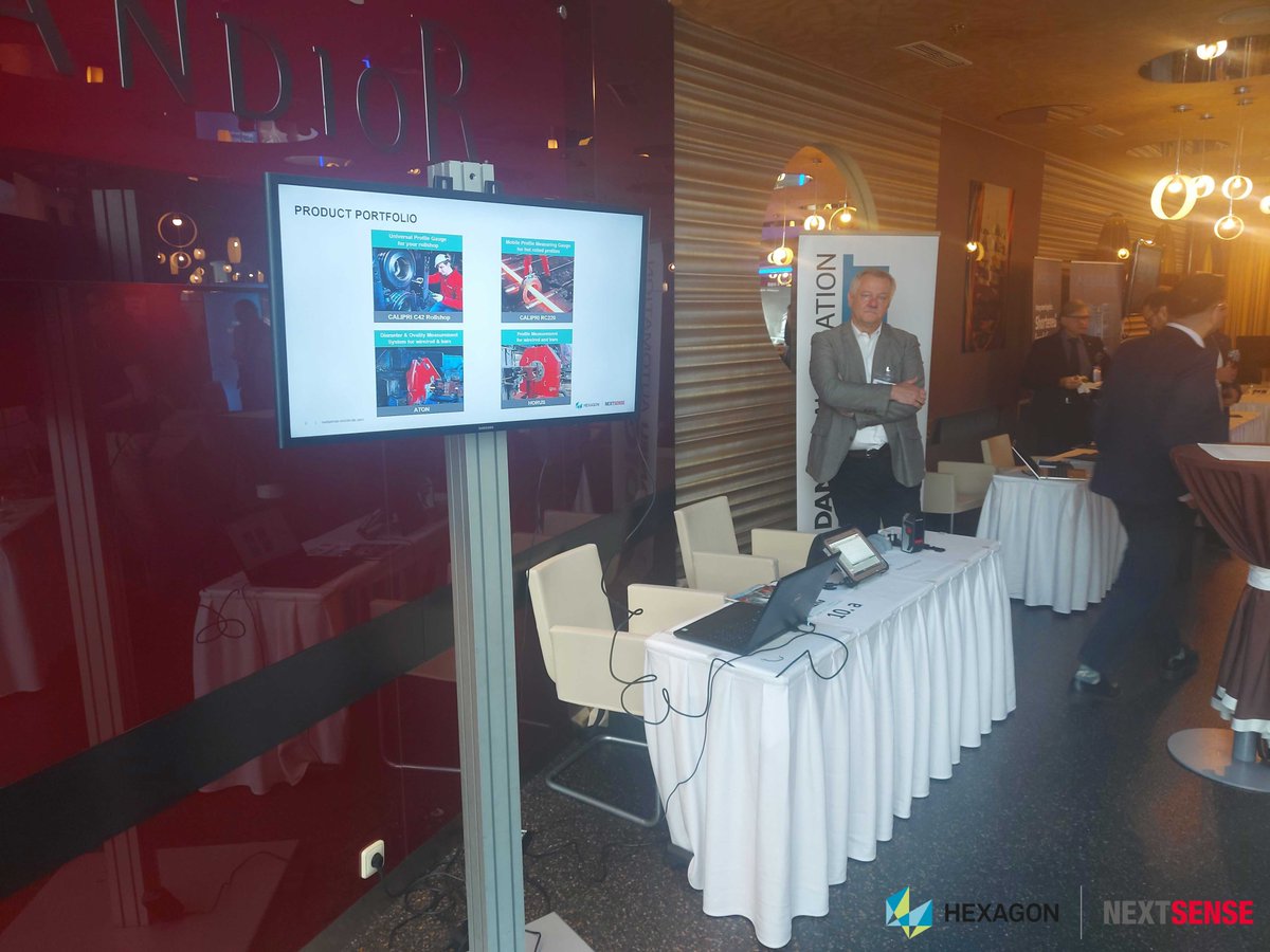 nextsense_world's tweet photo. We are currently at the "Future Steel Forum" (@Future_Steel) in Prague😊
This event unites steelmakers and technologists. We are especially excited to present our measurement technology here and to discuss the latest developments with industry leaders.
#nextsense #FSF22 https://t.co/F6EtiYPH7t