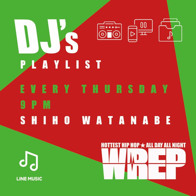 WrepRadio's tweet photo. #WREP #NowPlaying
渡辺志保 (@shiho_wk)
「DJ's PLAYLIST」

DJ SARA (@DJSARA6)
「2022年リリース 夜に聴く邦洋楽ベスト」

DJ SARA - Step Into Your Love (feat. C.mayumi &amp; BIPER)

*番組への感想は #WREP まで！

>>LINE MUSIC プレイリスト
https://t.co/u2U3hG5Cyn https://t.co/uZEPsDfR0E