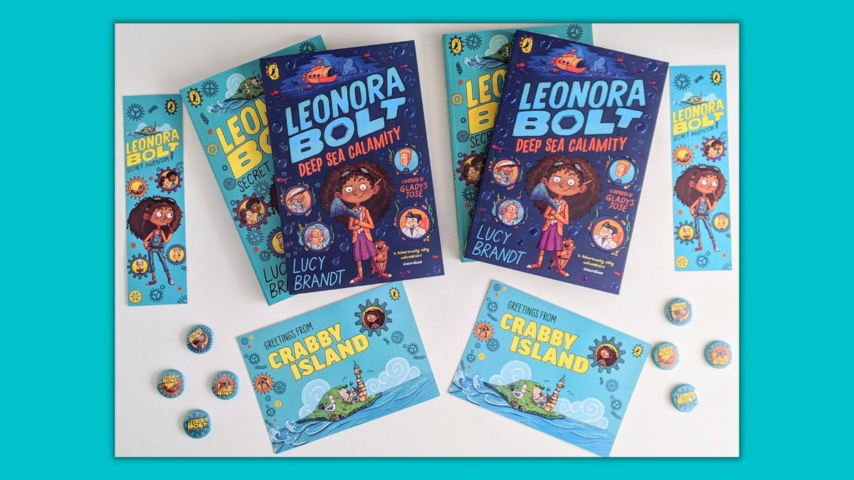LetLucyB's tweet photo. 📢⚡️#COMPETITION!📢⚡️

To celebrate #LeonoraBolt DEEP SEA CALAMITY launching in 2 weeks, 2 lucky winners will each win a book bundle, with signed books, postcards &amp; badges! 

To enter just Like, RT and Follow me. Good luck!⚡️

Ends 19 June, UK Only #STEM #kidlit #edutwitter https://t.co/UaVcvcRJOr