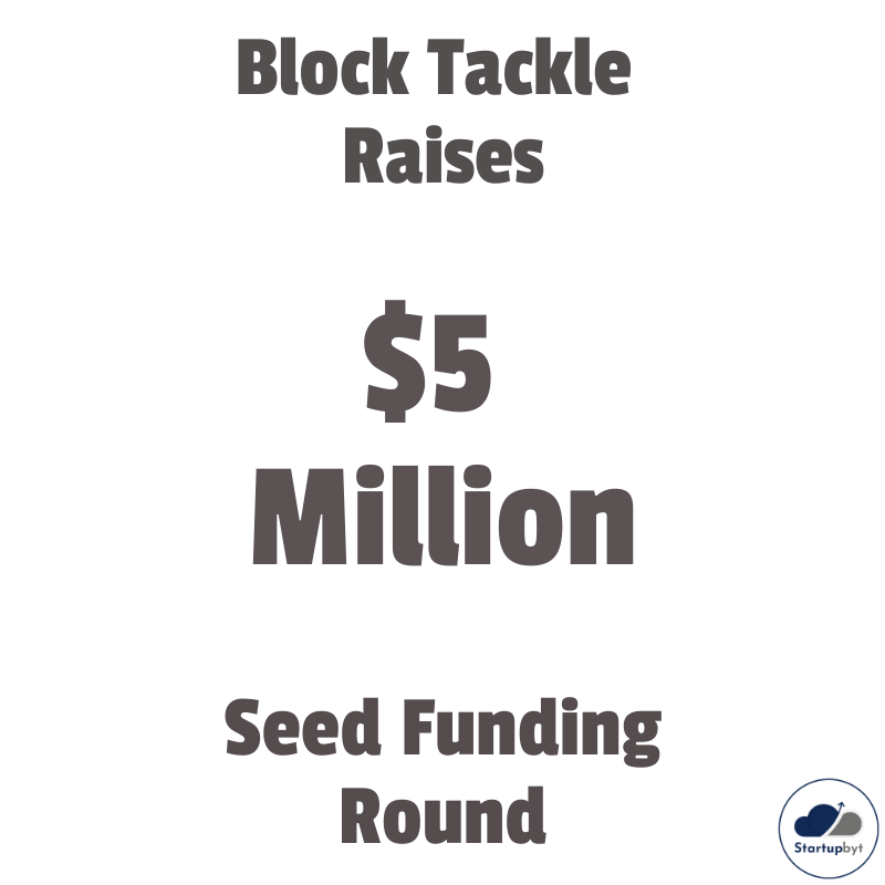 Block Tackle Raises $5 Million In A Seed Funding Round.
Block Tackle is a firm created by Rob Oshima and Ben Topkins with the goal of producing the first generation of fun-first blockchain games. #blocktacklegames #blocktackle #seedfundinground

jubb.ly/c64cf7