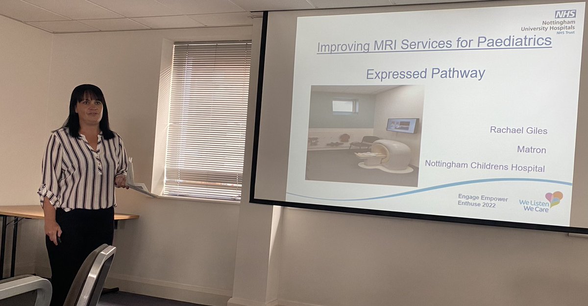 takamarufu's tweet photo. #EEE2020 #NCHexcels @Rachael77934567 presenting the MRI express pathway project @nottmchildrens for o achieve service priority objectives https://t.co/QwTSXn2ZR8