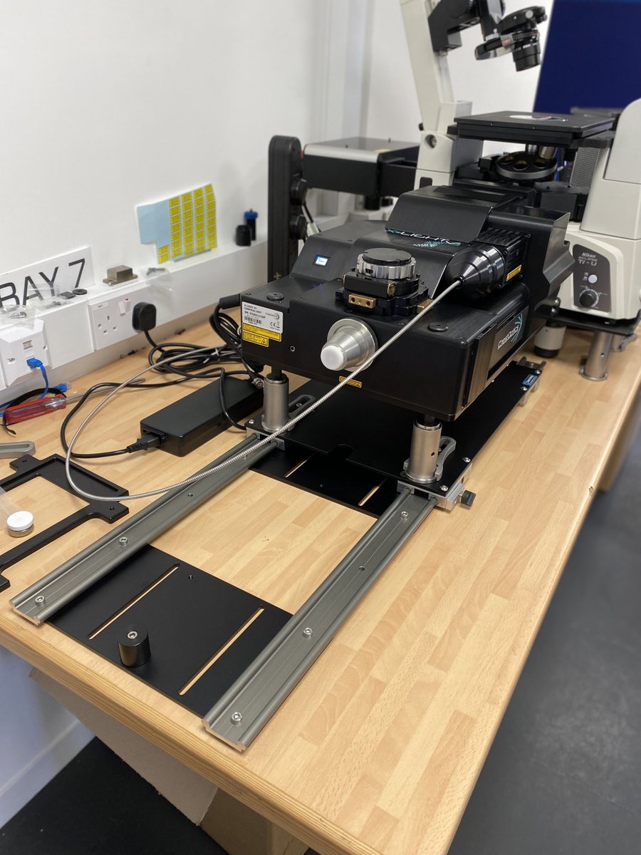 Cairn Research Custom Design (@cairn_custom) on Twitter photo Crest V3 rail system to clear unit from microscope when not in use ๐๐ป No need for re alignment! โฆ<a href="/Cairn_Research/">Cairn Research</a>โฉ โฆ<a href="/CrestOptics/">CrestOptics</a>โฉ โฆ<a href="/NikonEurope/">NikonEurope</a>โฉ #cairnworkshop #customdesign Crest V3 rail system to clear unit from microscope when not in use ๐๐ป No need for re alignment! โฆ<a href="/Cairn_Research/">Cairn Research</a>โฉ โฆ<a href="/CrestOptics/">CrestOptics</a>โฉ โฆ<a href="/NikonEurope/">NikonEurope</a>โฉ #cairnworkshop #customdesign