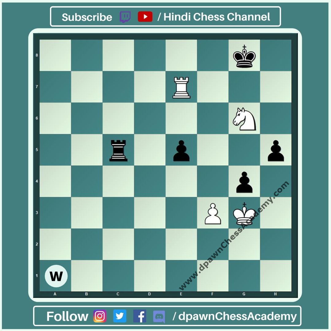 dpawnchess's tweet photo. #419

White to Play &amp; Win

#Whitetomove #ChessTactics
#ChessPositions #ChessPuzzles  #dpawnChessAcademy #Chess   

@HindiChess @pawandodeja https://t.co/V7DySXc0zD