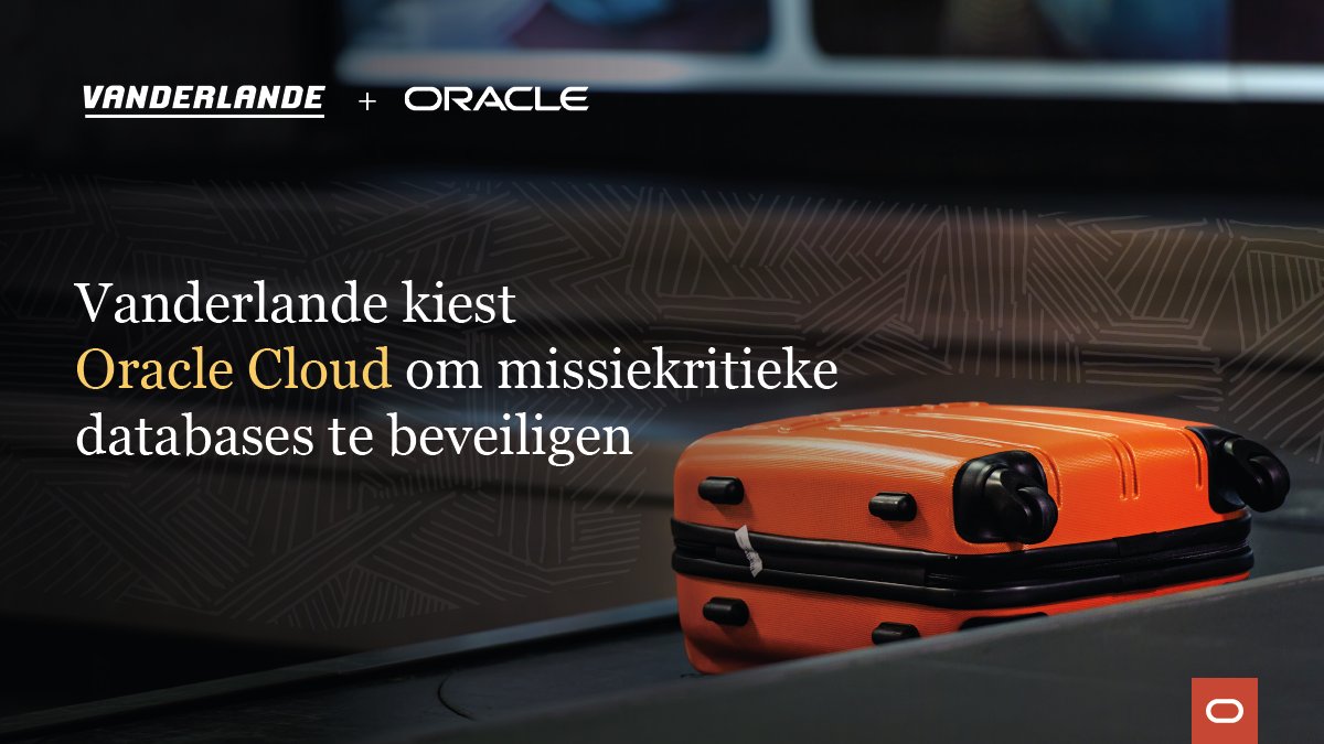 Oracle Nederland (@oracle_nl) on Twitter photo ⬆️ Veilig back-ups maken van missiekritische #databases
⬇️ Kostenverlaging van bijna 60%
Ontdek waarom <a href="/Vanderlande/">Vanderlande</a>, een van 's werelds grootste leveranciers van toekomstbestendige logistieke procesautomatisering, kiest voor <a href="/OracleCloud/">Oracle Cloud</a>: social.ora.cl/6018zrGRI ⬆️ Veilig back-ups maken van missiekritische #databases
⬇️ Kostenverlaging van bijna 60%
Ontdek waarom <a href="/Vanderlande/">Vanderlande</a>, een van 's werelds grootste leveranciers van toekomstbestendige logistieke procesautomatisering, kiest voor <a href="/OracleCloud/">Oracle Cloud</a>: social.ora.cl/6018zrGRI