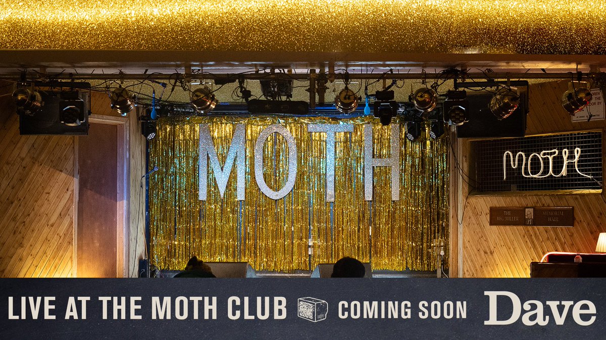 📺NEWS📺 

Think you've seen live comedy? Think again. Live at the Moth Club, featuring stand-up and sketches starring amazing performers including Jamie Demetriou, Natasia Demetriou, Ellie White, Cardinal Burns, Arnab Chanda, Ben Ashenden, Alexander Owen and more: coming soon