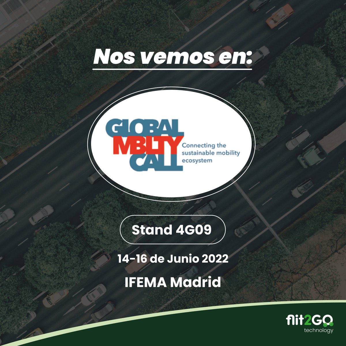 flit2go's tweet image. 📰La próxima semana del 14 al 16 de junio estaremos en @Globalmobcall🚗🛴🛵 el evento que reúne a todo el ecosistema de la #movilidad sostenible a nivel internacional🚀

Nos vemos en @IFEMA en Madrid en el Stand 4G09 para vivir la experiencia de la #tecnología flit2GO⚡🛴🛵🚲🚐🚙