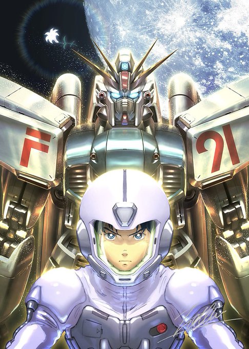 ガンダムｆ91 のイラスト マンガ作品 件 Twoucan