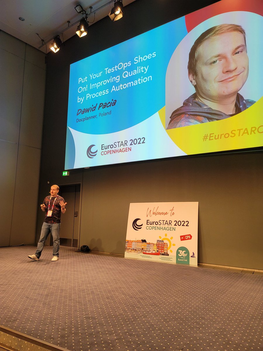 dawid_py's tweet image. What a pleasure to speak at @esconfs! Smiling and inspired faces are perfect reward🚀
