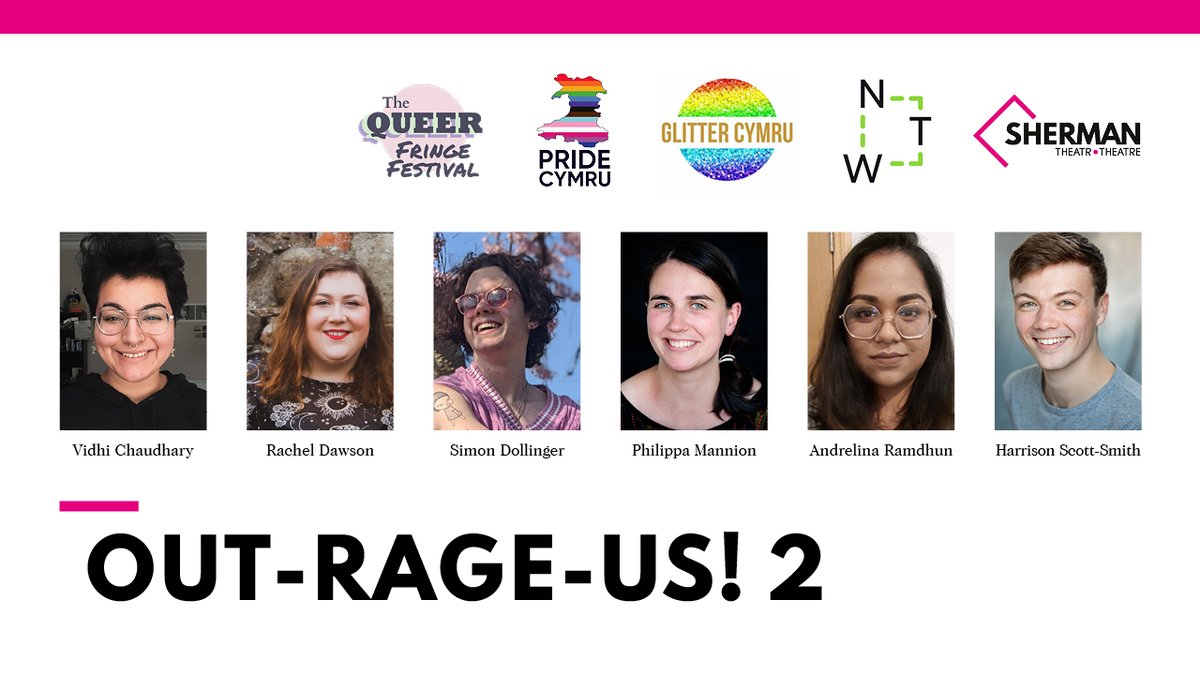 ShermanTheatre's tweet photo. Huge congratulations to the writers, cast and directors on such a joyous night last night celebrating LGBTQIA+ stories, voices and performances. #Pride2022 #OUTRAGEUS https://t.co/qYtwXaSgpP