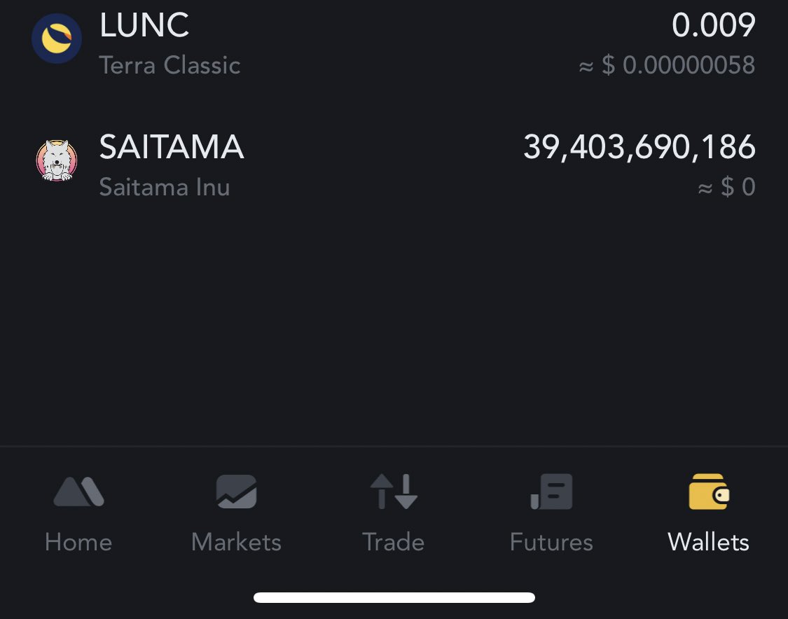 kitharold14's tweet photo. What just happend to my #SAITAMA $SAITAMA on my #MECX. Lol. https://t.co/t4OBxnIwGD