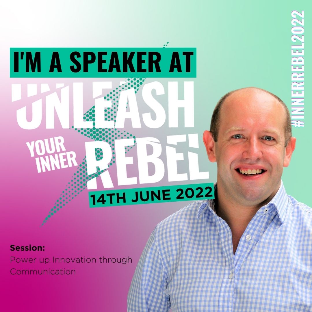 “Unleashing your inner rebel means taking the risk to take action that feels uncomfortable because it's going against the norm” <a href="/tomjpullen/">Tom Pullen</a> speaks more about innovation at #InnerRebel2022 bit.ly/3EToi81
