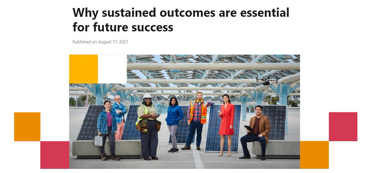 Organizations should ensure their outcomes are sustainable. The complexities in our current world demand from us a higher level of leadership and a clear understanding of our stakeholders' expectations. Read more in this great article from <a href="/blairsheppard/">Blair Sheppard</a> bit.ly/3my5HWG