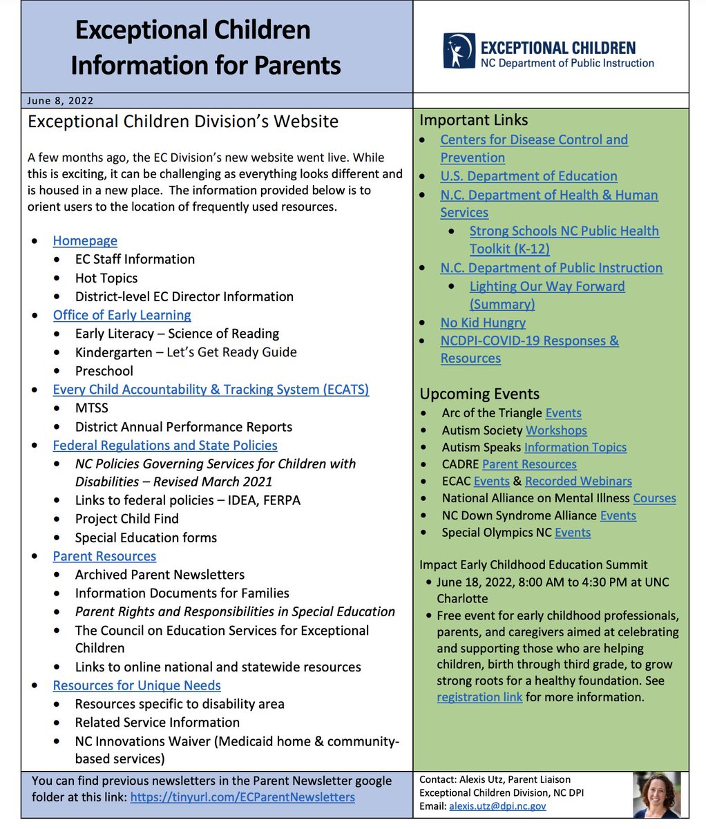 RSS_EC's tweet photo. NCDPI Info for Parents https://t.co/t7cFCGwMfJ