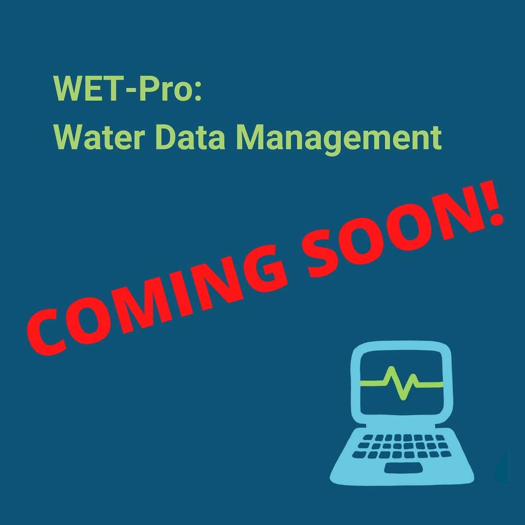 WET-Pro Data Management COMING SOON!
Created in partnership with <a href="/ACAPSaintJohn/">ACAP Saint John</a> and <a href="/DataStreamH2O/">DataStream</a>. This course provides an overview on crucial #datamanagement practices, to guide users through the entirety of a #watermonitoring program. 
Stay tuned for more details 👀
