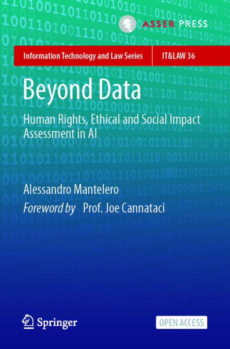 Out today!
I hope this can make a tangible contribution to the debate on AI regulation #AIAct #CAHAI #CAI and the development of an effective impact assessment for #AI

OPEN ACCESS
link.springer.com/content/pdf/10…

I look forward to discussing it with colleagues,students,and policy makers