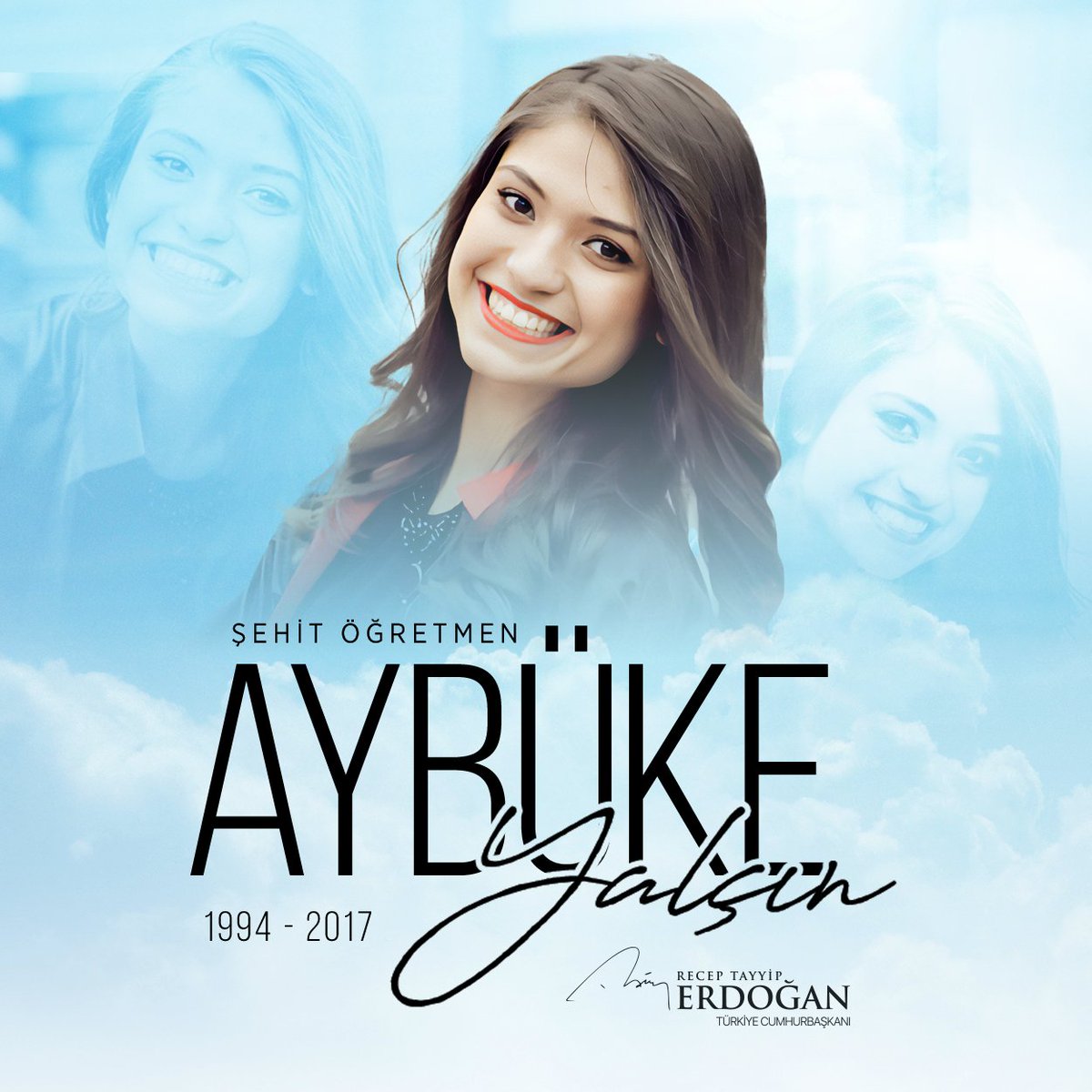 Şehit öğretmenimiz #AybükeYalçın’ı şehadetinin 5’inci yıl dönümünde rahmetle yâd ediyorum.

Aybüke kızımızı hiçbir zaman unutmayacak, onu bizden ayıran teröristlerle ve o teröristlere kol kanat gerenlerle mücadelemize devam edeceğiz.