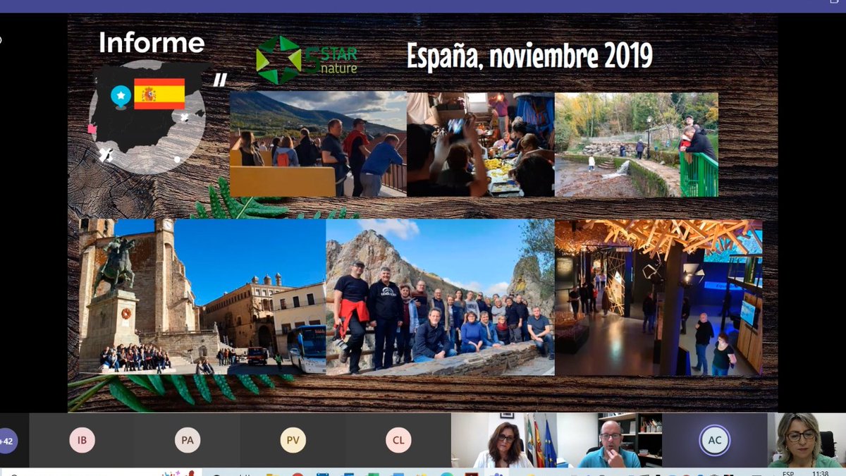 <a href="/valleambroz/">DIVA-AMBROZ</a> presenta su Proyecto de Cooperación LEADER " Star Nature" como ejemplo de "Buena Práctica" al Comité de Seguimiento del PDR Extremadura 14-20, mostrando la importancia de la cooperación europea en el marco del Programa LEADER 🌿🇪🇺
!! Nuestra enhorabuena!!
