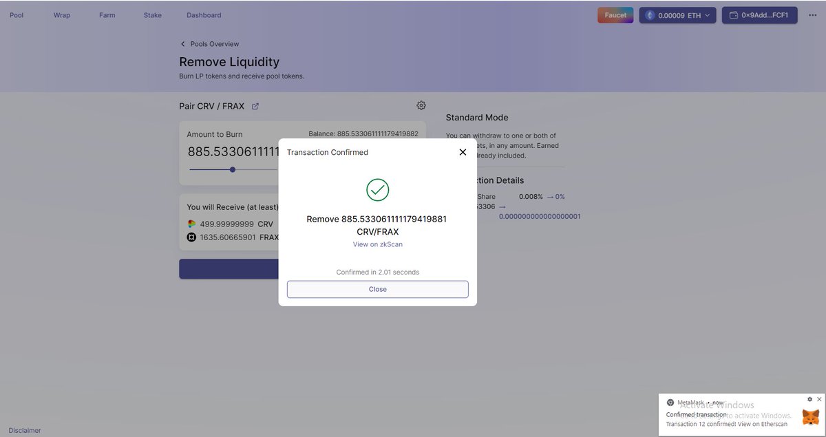 #L222 #zkSync #Layer2 #ZKRollup #testnet #Ethereum #DeFi good
