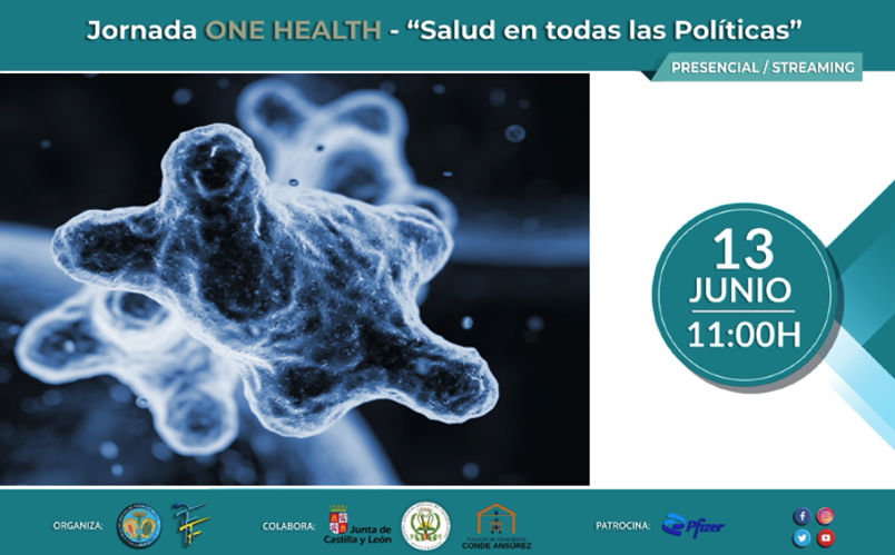 pfizer_spain's tweet photo. 📣 Invitamos a profesionales sanitarios a esta jornada sobre el enfoque ‘One Health’ en la lucha contra las #ResistenciasAntimicrobianas, que organiza @ICOMVALLADOLID y en la que colabora @ColVetValladoli #PfizerPro
🗓️ 13 de junio
🕕 11:00h
📺 https://t.co/qYQXjZIeeV https://t.co/P9fQovLxpu
