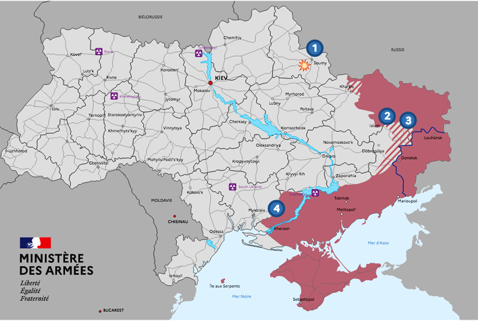 Карта отвоеванной украины на сегодня