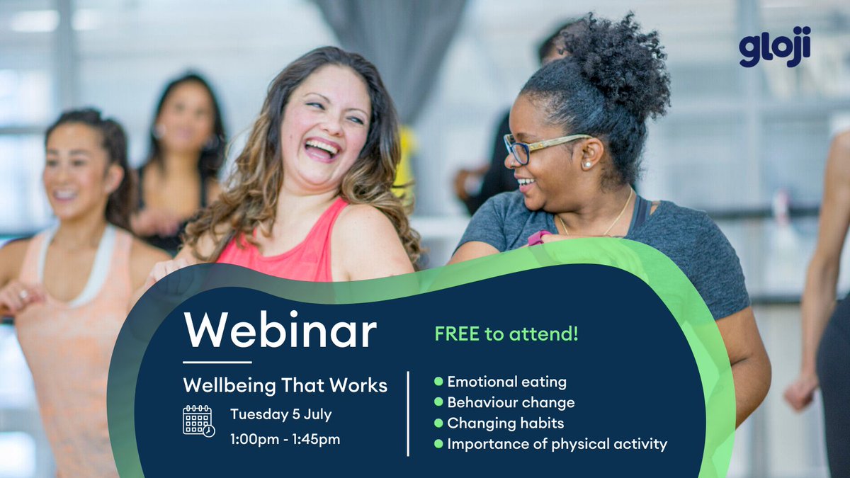 gloji_health's tweet image. We are hosting a free webinar on the 5th July for residents to learn more about the #gloji digital #weightloss programme. 

The session will cover an introduction to key topics including emotional eating &amp;amp; behaviour change

Register today - bit.ly/Glojiwebinar