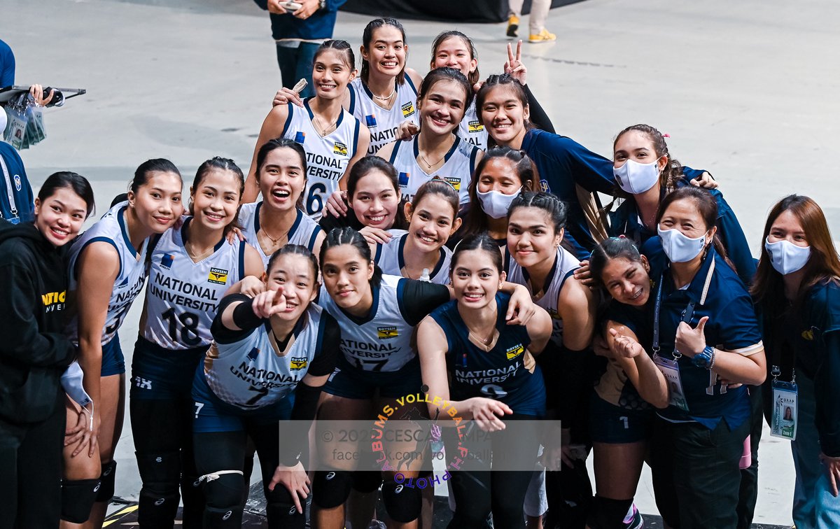 ONE SWEEP DAY!! 🧹🧹🧹 CONGRATULATIONS NU LADY BULLDOGS!! 💙💛

#UAAPSeason84 

<a href="/BelenMhicaela/">𝔅𝔢𝔩𝔩𝔞</a> <a href="/JenniferNierva/">Jen Nierva</a> <a href="/alyssajaeee/">Alyssa</a> <a href="/toringangela/">sheena toring</a> <a href="/Cessrobles07/">Princess Robles</a> <a href="/CamillaLamina2/">L</a> <a href="/ivy_lacsina/">Ivy Lacsina</a> @CagandeJoyme <a href="/pangilinan_erin/">erin may</a> ++