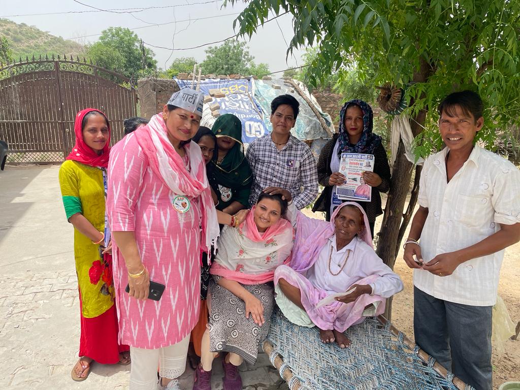 AAP Sohna tweet media