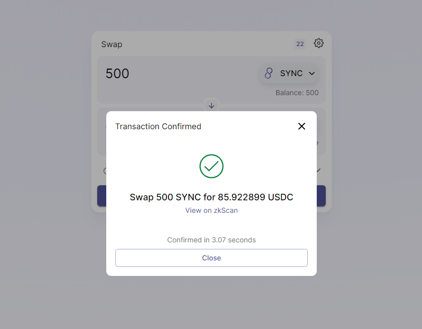 Jade3Washington's tweet photo. #L222 #zkSync #Layer2 #ZKRollup #testnet #Ethereum #DeFi Join discord: https://t.co/mDyNmKQeVa https://t.co/ASTcZwZtQ7