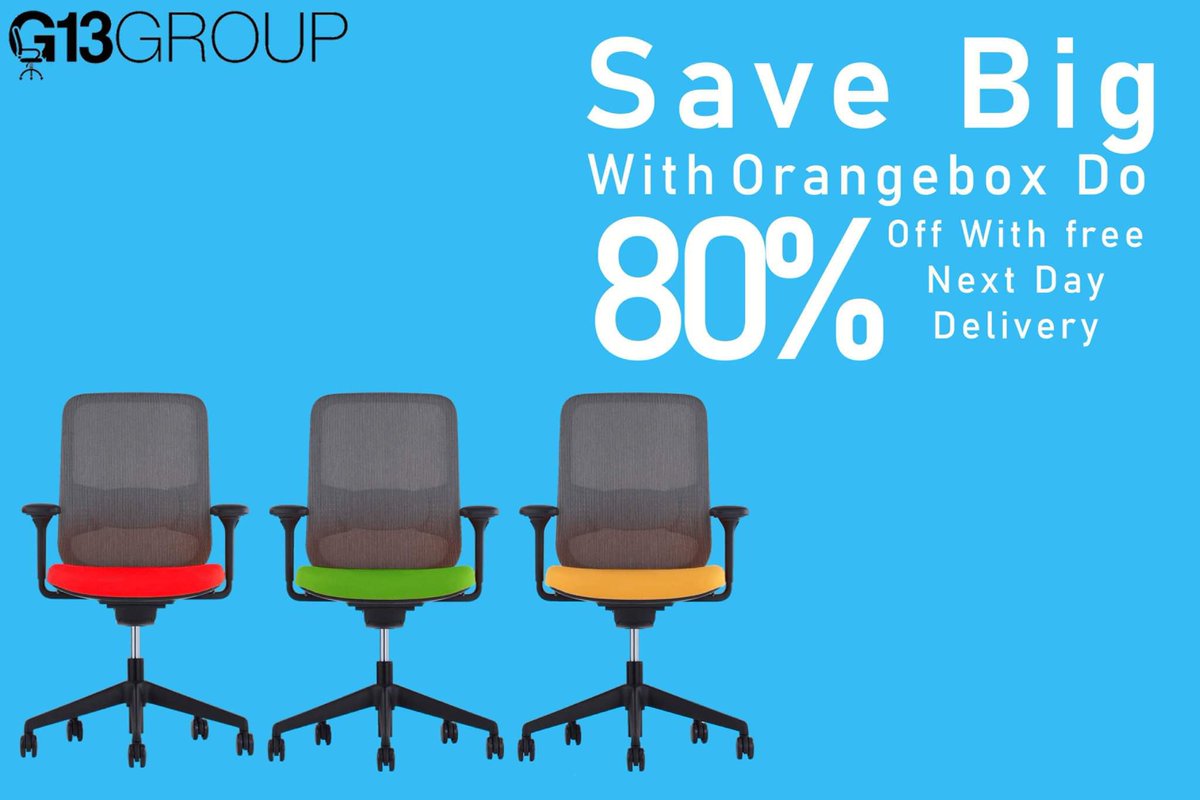 GroupG13's tweet photo. 🇬🇧 British Classic. OrangeBox Do - £165 Free U.K. Delivery.                                      Save 72 kgCO2e 🌿♻️ https://t.co/zZwQhor5GL

#officechairs #furniture #ergonomic #desk #chair #orangebox #freedelivery #wfh #homeworking #design #office #carbonoffset #NetZero https://t.co/UAEpgEPnul