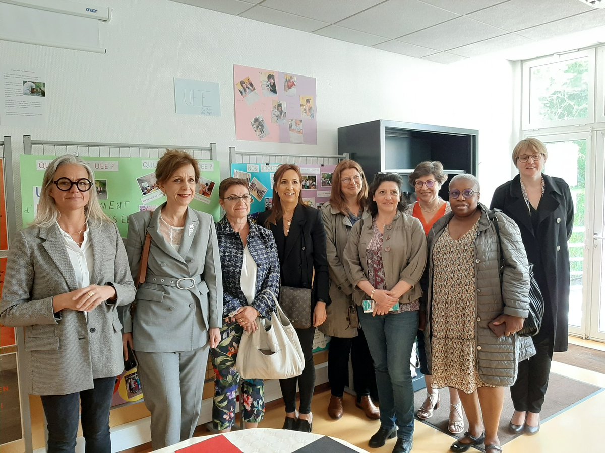 En visite au collège de Châtillon/Seine pour 1 présentation, par les élèves de l'IME mutualiste Le Petit Versailles, de leur nouvelle classe d'enseignement externalisé : une expérience bénéfique pour tous... et pour 1 société de + en + inclusive ! @mfbourguignonne <a href="/lucie_gras/">Lucie GRAS</a>