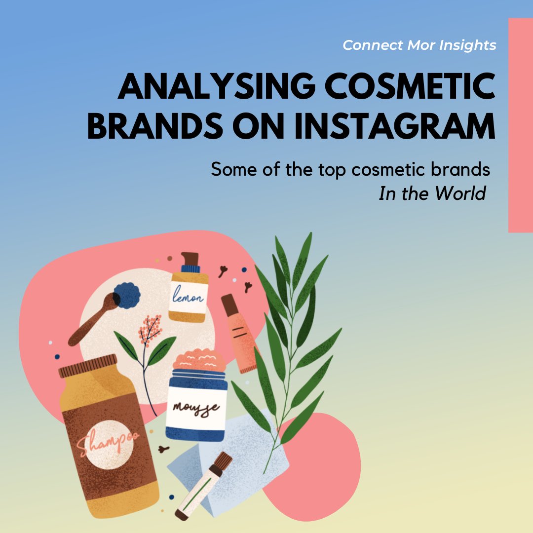 Fun Fact - 67% of customers seek information about beauty products through 'social media influencers'!

We bring you a report on the analysis of some of the biggest cosmetic names in the world. 

Link to the full report - linktr.ee/connectmor

#cosmetics #socialmedia