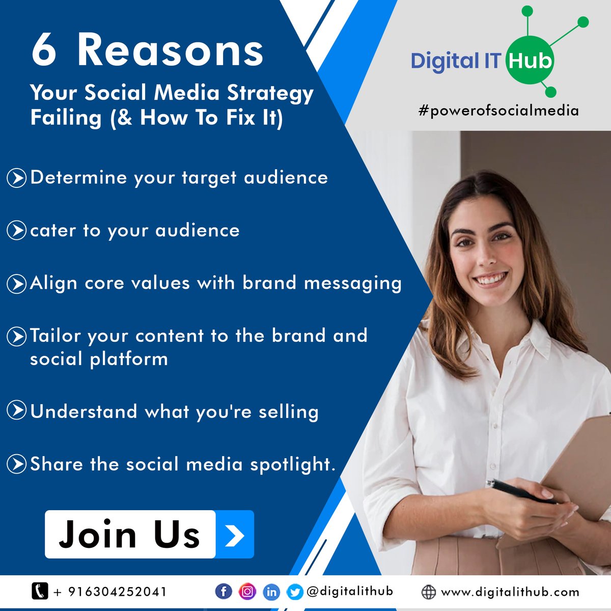 digitalithub's tweet photo. If you don't know what your audience wants to see, read, or hear, you'll end up spending more money than you make. You can effectively tweak your campaign by going the extra mile and learning as much as possible about your audience.
#websitedesign #marketingconsultant https://t.co/tT8hlUPFD2
