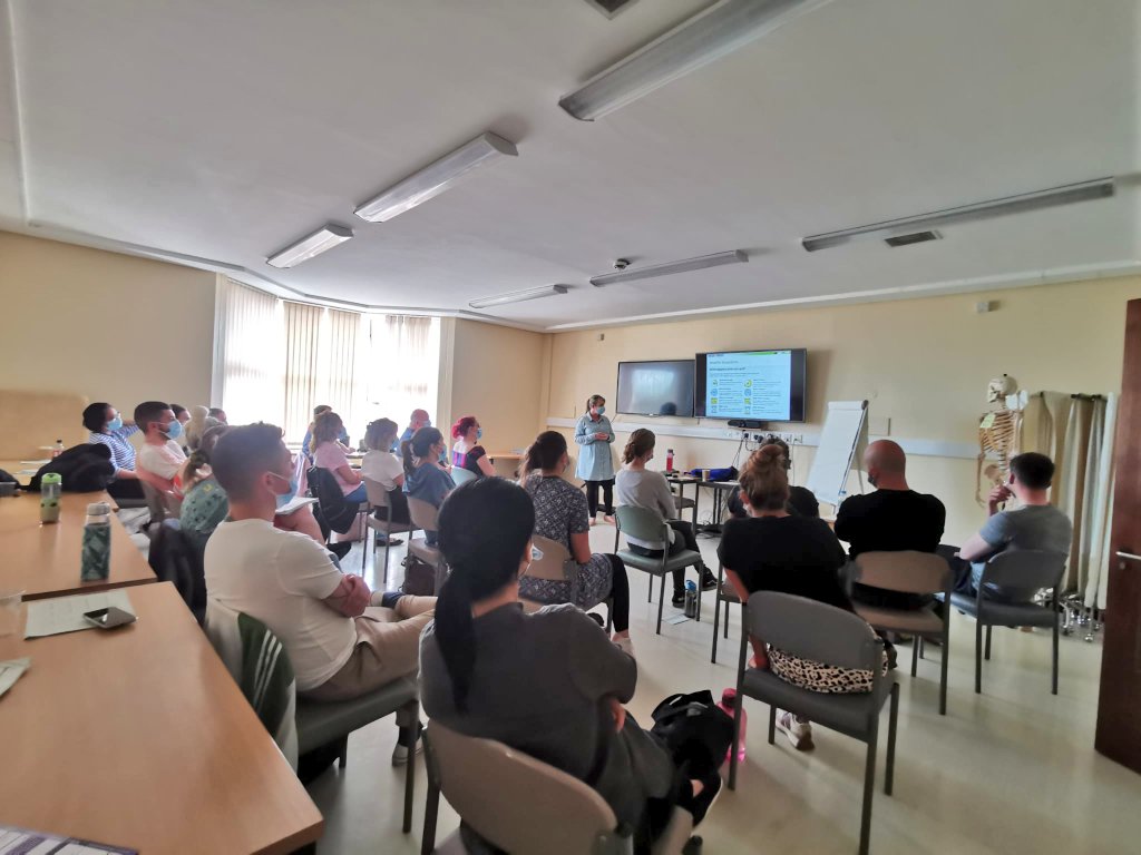 Emma Toplis (@emmatoplis) on Twitter photo It was a pleasure to talk to our new cohort of trainee ACPs about treating tobacco dependence using CURE.
<a href="/acp_uhdb/">UHDB ACPs</a> helping to spread the message across <a href="/UHDBTrust/">University Hospitals of Derby and Burton NHS FT</a>
<a href="/BTSrespiratory/">British Thoracic Society (BTS)</a>
<a href="/CureProjectMCR/">The CURE Project</a> <a href="/GillianLowrey/">gillian lowrey</a> <a href="/HampsonJude/">JudeHampson 💙</a> <a href="/smalley_chris/">ShortLeggedRunner</a> <a href="/rallybird2/">Clare Sutherland RN 💙💙</a> <a href="/JenLRiley/">Jen Riley</a> <a href="/lucy_boast/">Lucy Boast</a> It was a pleasure to talk to our new cohort of trainee ACPs about treating tobacco dependence using CURE.
<a href="/acp_uhdb/">UHDB ACPs</a> helping to spread the message across <a href="/UHDBTrust/">University Hospitals of Derby and Burton NHS FT</a>
<a href="/BTSrespiratory/">British Thoracic Society (BTS)</a>
<a href="/CureProjectMCR/">The CURE Project</a> <a href="/GillianLowrey/">gillian lowrey</a> <a href="/HampsonJude/">JudeHampson 💙</a> <a href="/smalley_chris/">ShortLeggedRunner</a> <a href="/rallybird2/">Clare Sutherland RN 💙💙</a> <a href="/JenLRiley/">Jen Riley</a> <a href="/lucy_boast/">Lucy Boast</a>
