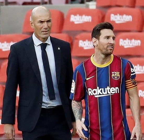 🇧🇷 ★ ★ ★ ★ ★ on Twitter "🎙 Zinedine Zidane "Messi is the most