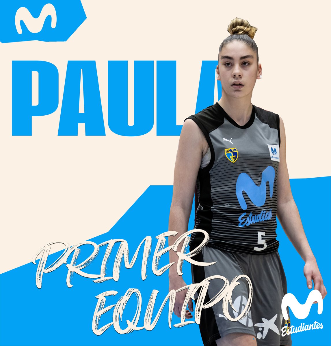 MovistarEstu's tweet photo. 𝗗𝗲 #𝗴𝗶𝗿𝗹𝗶𝗻𝗯𝗹𝗮𝗰𝗸 𝗮 #𝘄𝗼𝗺𝗮𝗻𝗶𝗯𝗹𝗮𝗰𝗸 
Paula Saravia (escolta, 1.75m, 2004) sube definitivamente al primer equipo de @movistar_es  Estudiantes.

https://t.co/BltJcMO2L6

🧵 https://t.co/yOImBeX5Rz