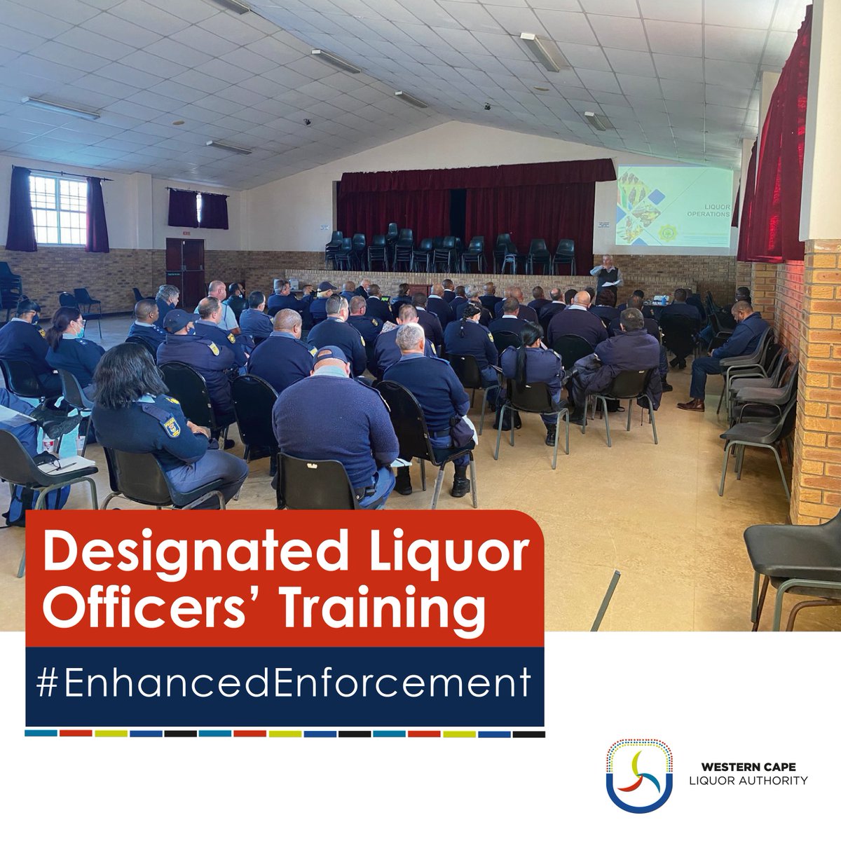 _WCLA's tweet photo. Today @_WCLA is facilitating a workshop with DLOs of @SAPoliceService at Zwelihle Community Hall in Hermanus to share info & improve collaboration. DLOs facilitate consideration of #PublicInterest, which is key to #EffectiveRegulation. @ReagenAllen @alanwinde @WesternCapeGov https://t.co/FDQIElskWb