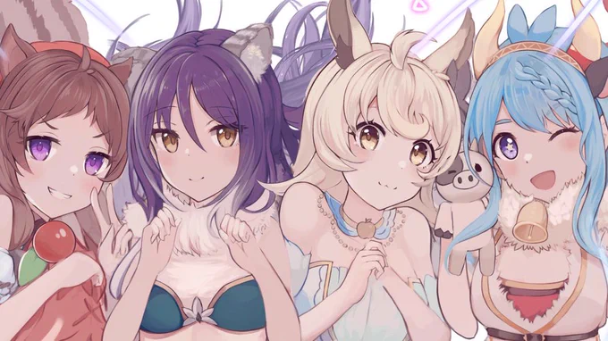 最近のプリコネイラスト達〜(再掲)
 #プリコネR 